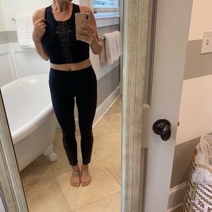 Spiritual Gangster leggings and crop top